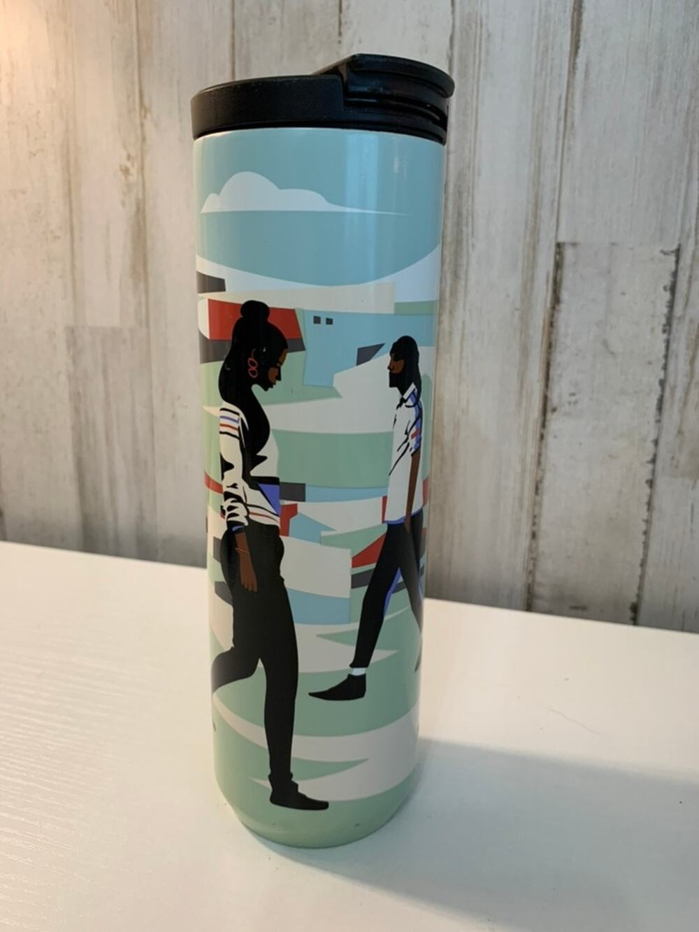 Starbucks Lou Vacuum Insulated Tumbler Travel Mug 16oz Teal